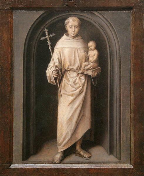 Hans Memling Saint Anthony of Padua Spain oil painting art